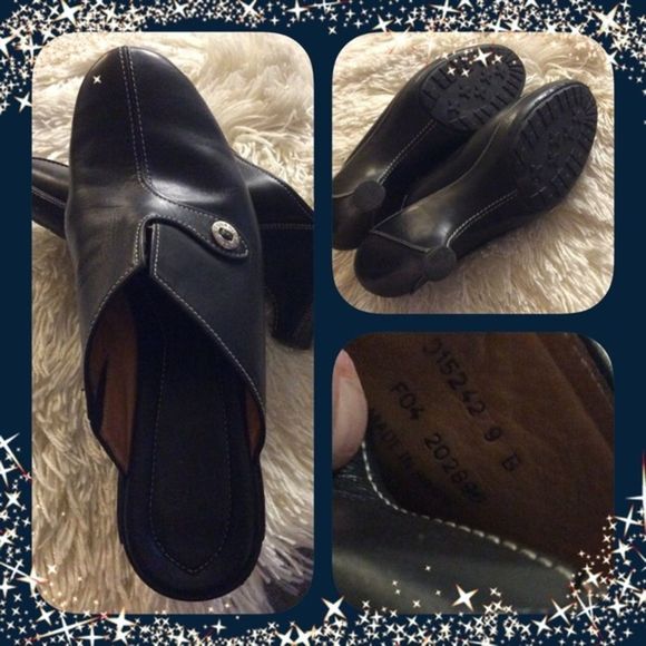 💞COLE HAAN💞excellent leather clogs - Picture 3 of 4